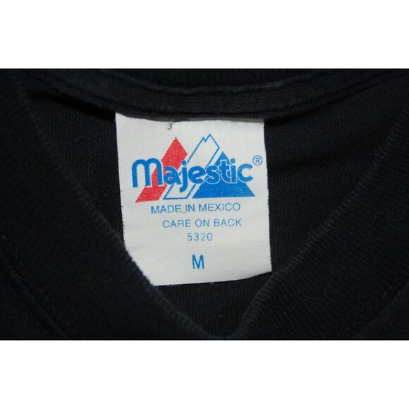 Vintage 90s Pittsburgh Penguins Majestic Long Sleeve T-Shirt Tee Women's Medium - Picture 4 of 7